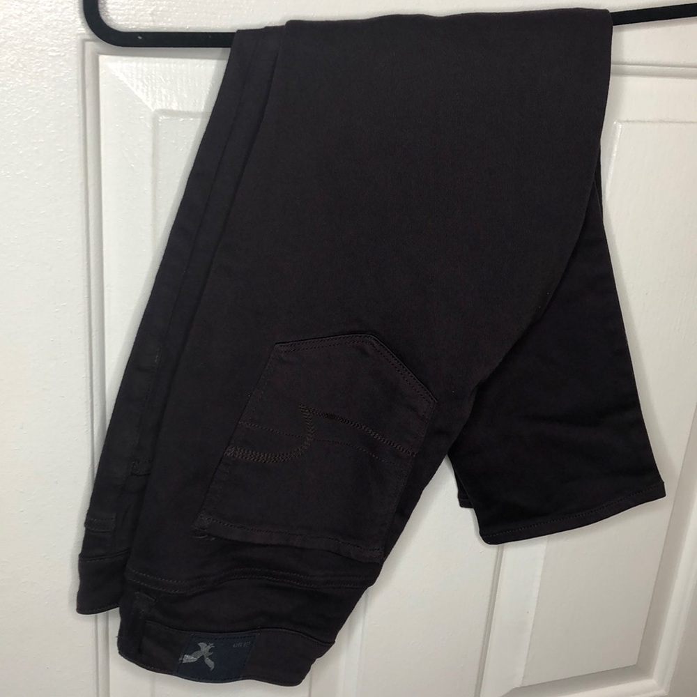 High rise crop jeggings